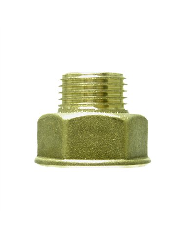 REDUCIDA HEXAGONAL LATON M1/2-H3/4 7425