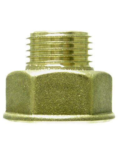 REDUCIDA HEXAGONAL LATON M1/2-H3/4 7425