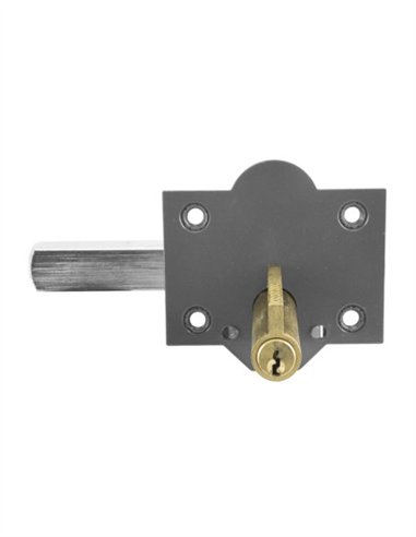 CERROJO L1301-R80 C/70 PINTADO INTHER