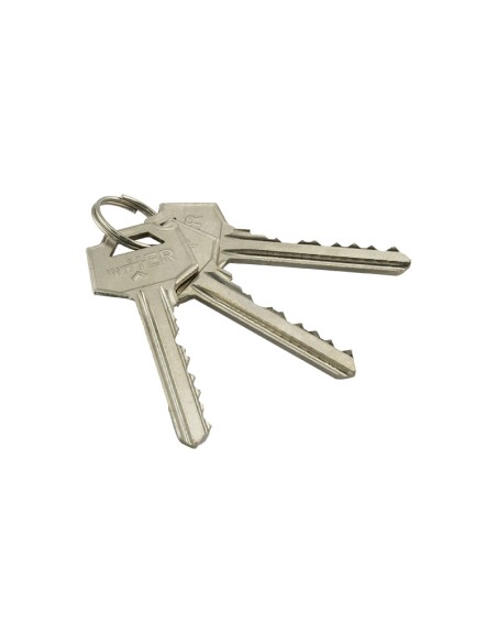 CERROJO L1301-R80 C/70 PINTADO INTHER