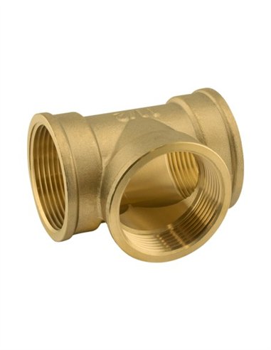 "T" LATÓN HEMBRA - 3"