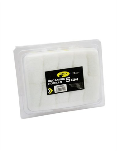 RECAMBIO RODILLO FIBRA POLIESTER - 10CM / 10UDS