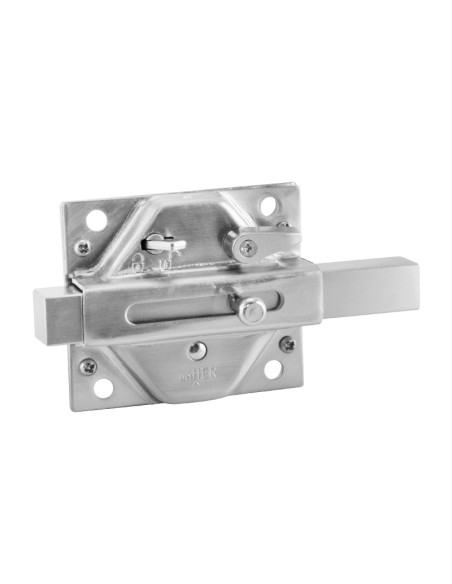 CERROJO SEGURIDAD L12930 NIQUELADO SATINADO INTHER