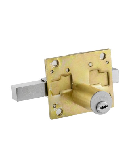 CERROJO SEGURIDAD L12930 NIQUELADO SATINADO INTHER