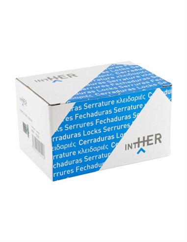 CERROJO SEGURIDAD L12930 NIQUELADO SATINADO INTHER