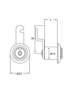 CILINDRO BUZON L103/20 47 CURVA INTHER