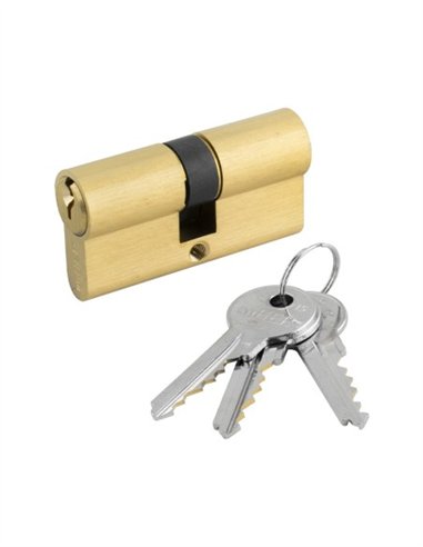 CILINDRO SERRETA LATON INTHER - 35X35MM