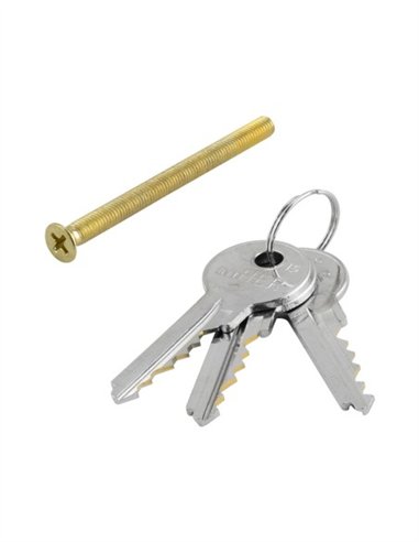 CILINDRO SERRETA LATON INTHER - 30X40MM