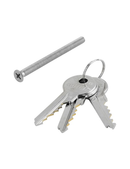 CILINDRO SERRETA NIQUEL INTHER - 30X30MM