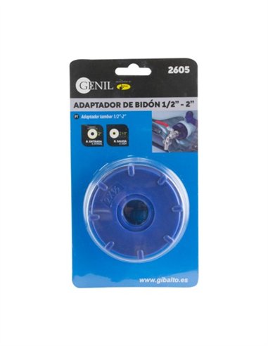 ADAPTADOR BIDÓN - 3/4" - 2"