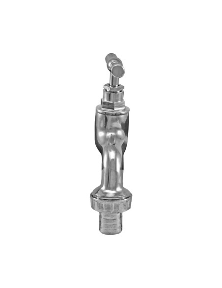 GRIFO JARDÍN PULIDO CROMO - 1/2" - 3/4"