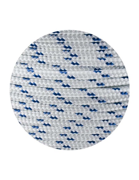 MADEJA DRIZA TRENZADA NYLON BLANCO/AZUL