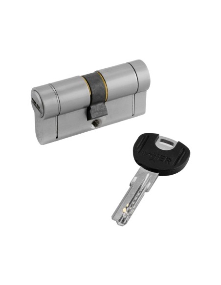 CILINDRO SEGURIDAD EMBRAGE NIQUEL INTHER - 40X40MM