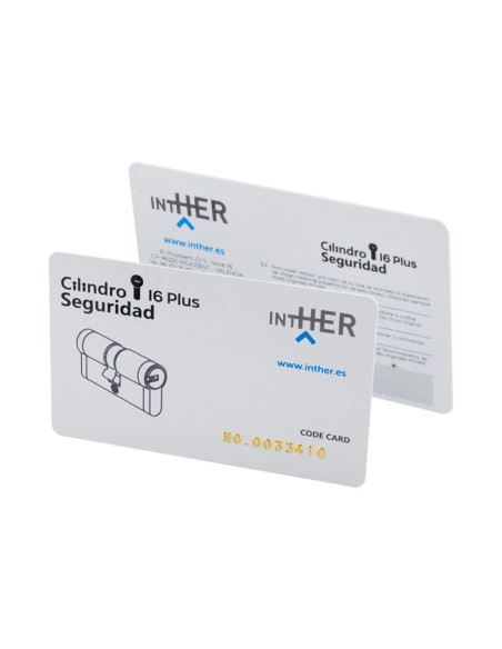 CILINDRO SEGURIDAD EMBRAGE NIQUEL INTHER - 40X40MM