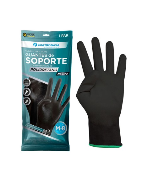 PAREJA DE GUANTES POLIUTERANO - 9G