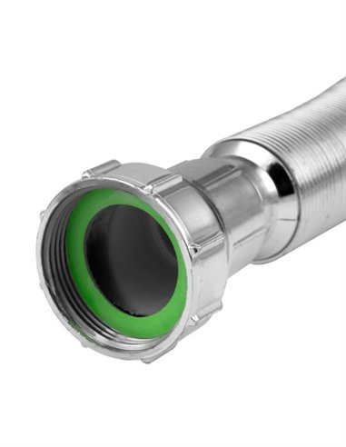 TUBO SIFON EXTENSIBLE CROMO - 1 1/4" 32-40