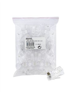 CONECTOR MODULAR RJ45 CAT-6 BOLSA 100UDS