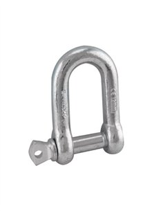 GRILLETE RECTO GALVANIZADO 10 UDS - (D 8MM) (B 16MM) (A 32MM) 2