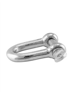 GRILLETE RECTO GALVANIZADO 10 UDS - (D 10MM) (B 19MM) (A 39MM)