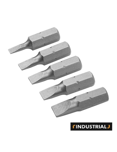 JGO. 5PCS PUNTAS  PLANAS 25MM TOLSEN