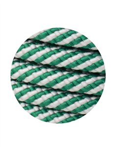 CUERDA HELICOIDAL VERDE Y BLANCA - 12MM X 100M 2