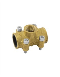 REPARACION DE LATON PARA TUBO DE COBRE CON TOMA TIPO RB - 22MM - 1/2"