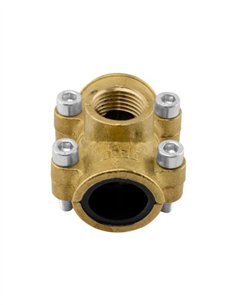 REPARACION DE LATON PARA TUBO DE COBRE CON TOMA TIPO RB - 35MM - 3/4" 2