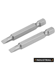JUEGO 2 PIEZAS PUNTAS PLANAS TOLSEN - SL0.8X5.5X50