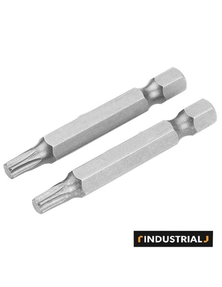 JUEGO 2 PIEZAS PUNTAS DESTORNILLADORAS TORX TOLSEN - T27X50MM
