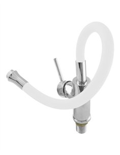 MONOMANDO FREGADERO FLEXI-TUBO GENIL - BLANCO