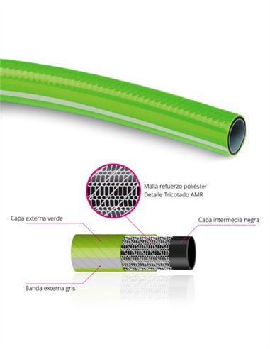 MANGUERA GREEN - 3/4" - 50M
