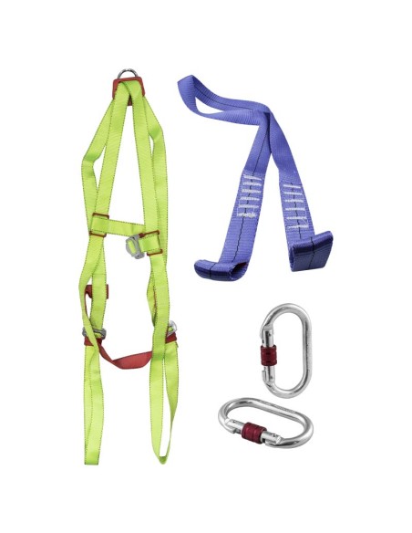 KIT ARNES ANTICAIDAS +2 MOSQUETONES + CUERDA 1.5 MTS