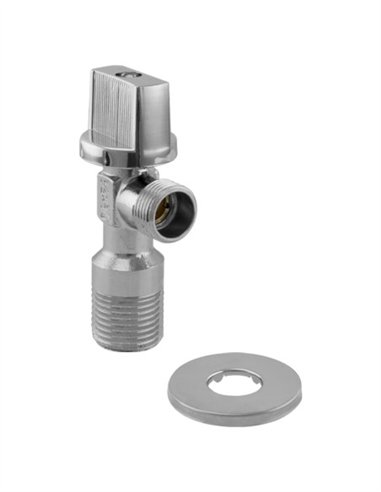 VÁLVULA  ESCUADRA  2 UDS - 1/2" X 3/8"