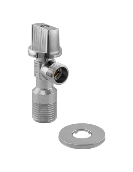 VÁLVULA  ESCUADRA  2 UDS - 1/2" X 3/8"