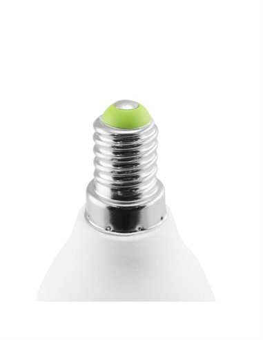 BOMBILLA ESFERICA MATE E14 - 450 LUM - 5W - 6000K