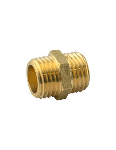 MACHON LATÓN DOBLE - 1/2"