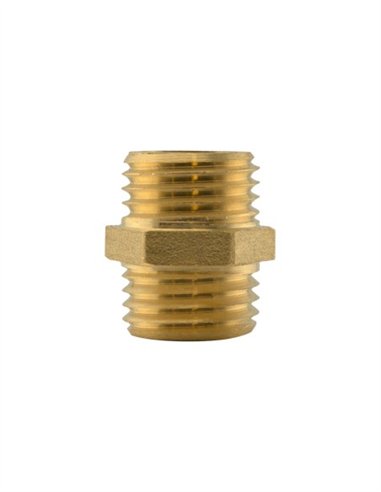 MACHON LATÓN DOBLE - 1/2"