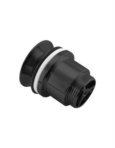 VALVULA CLIC-CLAC TAPON GRANDE 1"1/4 UNIVERSAL NEGRO