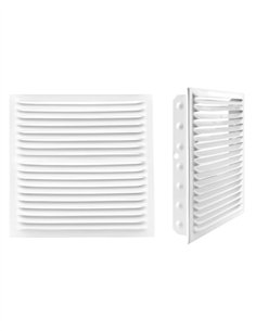 REJILLA DE EMPOTRAR ALUMINIO - 17X17CM GALVANIZADO 2