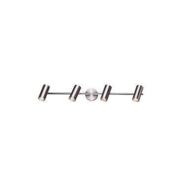 Steckdosenleiste decke und zwei gu10 max.60w nickel satin GSC 0705206