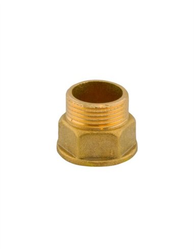 ALARGADERA LATÓN HEXAGONAL REDUCIDA M-H - M3/4" - H1/2"