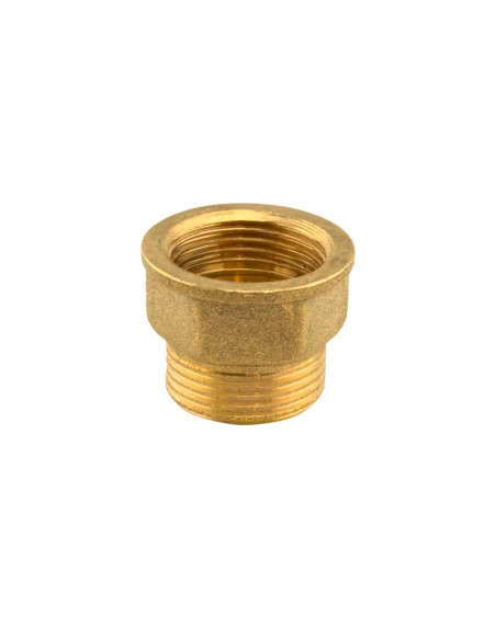 ALARGADERA LATÓN HEXAGONAL REDUCIDA M-H - M3/8" - H1/2"