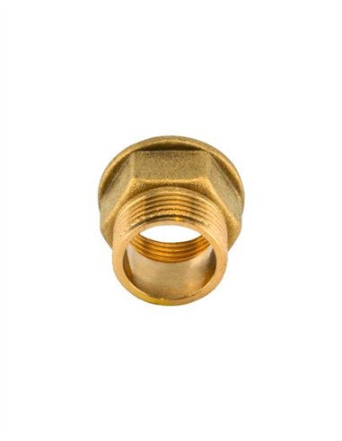 ALARGADERA LATÓN HEXAGONAL REDUCIDA M-H - M1 1/4" - H1 1/2"