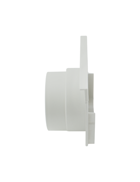 TAPA SALIDA CANALETA - 130MM GRIS