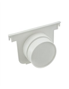 TAPA SALIDA CANALETA - 200MM GRIS