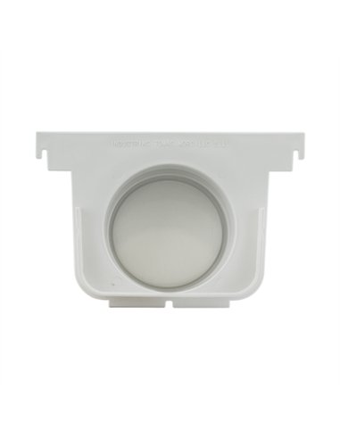 TAPA SALIDA CANALETA - 200MM GRIS