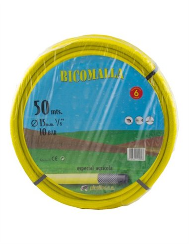 MANGUERA BICOMALLA - 30X32MM 50M