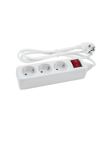 BASE MULTIPLE CON T/T Y PROTECTOR - 3 TOMAS - 3M