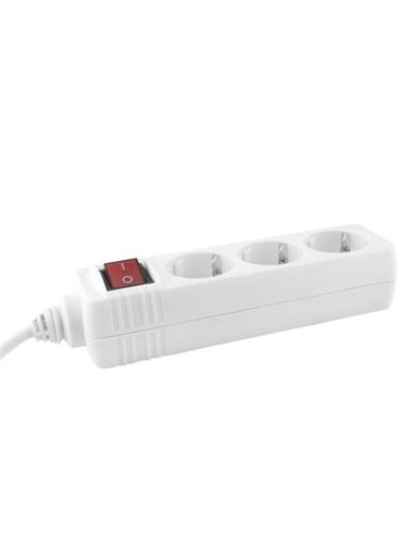 BASE MULTIPLE CON T/T Y PROTECTOR - 3 TOMAS - 3M