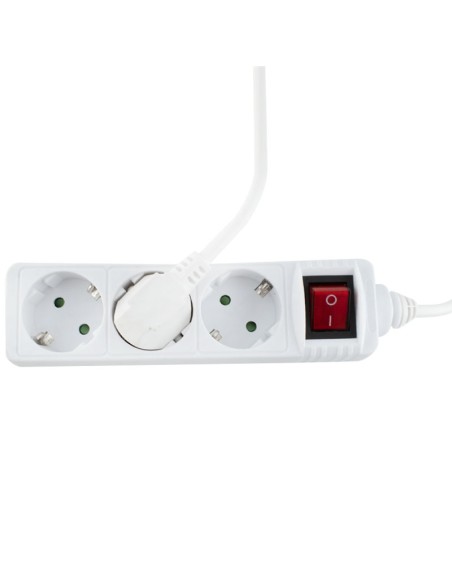 BASE MULTIPLE CON T/T Y PROTECTOR - 3 TOMAS - 3M